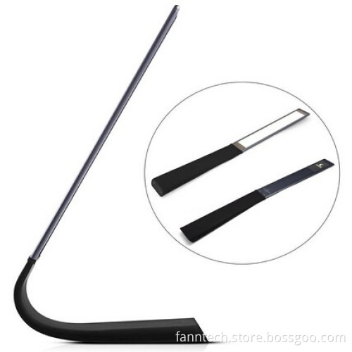 wireless wall lamp touch control dimmable USB rechargeable eye protection foldable 3 lighting modes and 6-level dimmer